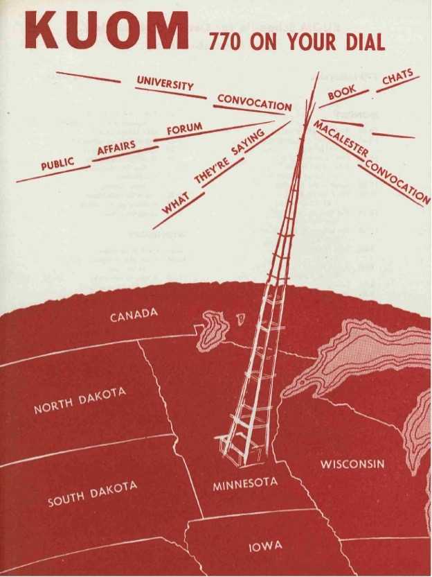 KUOM was granted a broadcast license in 1922. Paulu began working for the station in 1931 and became its director in 1938.